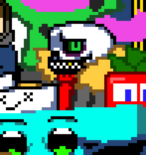 [0c882c] casually sitting on my lonely corner...- You can see who.