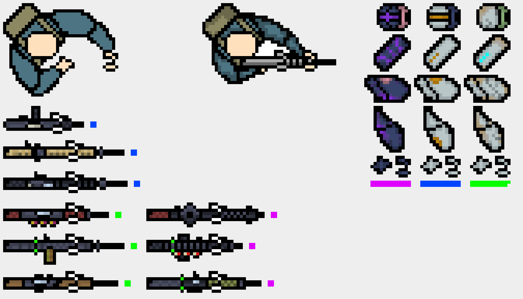 [18a34f] Custom Player Sprite For Top-Down-Shooter