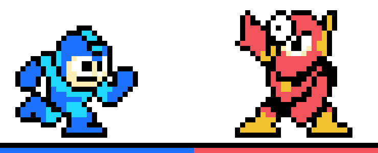 [9664c4] Megaman vs. Metal Man