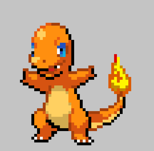 [3fcaee]   ( charmander grew to level 16 will you let him evolve ) -Tom