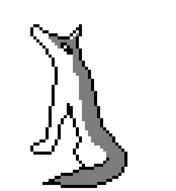 [a41074] *off in the forest looking for food*