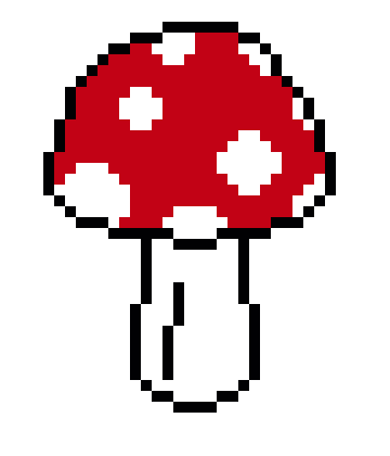 [b9f244] red mushroom 