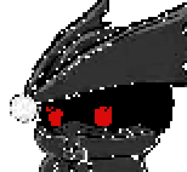 [c5c6db] -he holds his blade in one hand and holds onto the tip of the spire with the other watching the moon- 