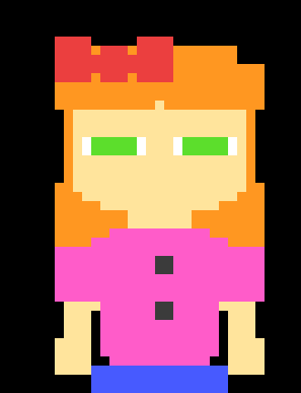 [d0027a] huh..? *looks at Tiny Timmy* A ant wearing clothes??? wha????-Elizabeth Afton