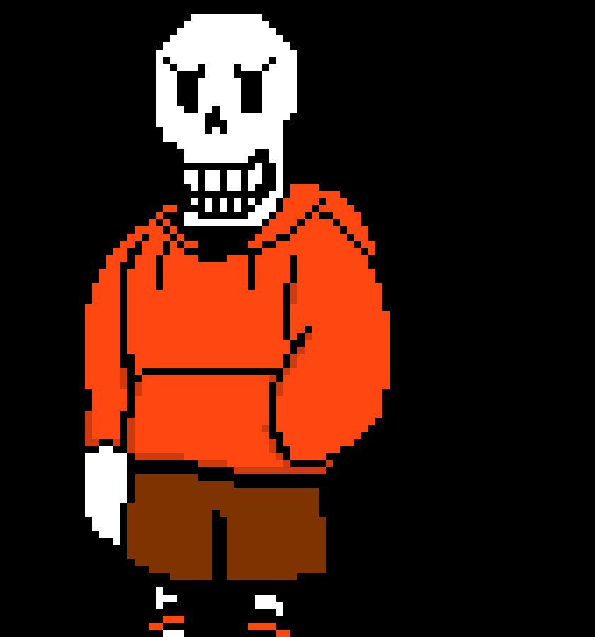 [56308c] UnderSwap Papyrus Sprite (Last Stand phase 1)