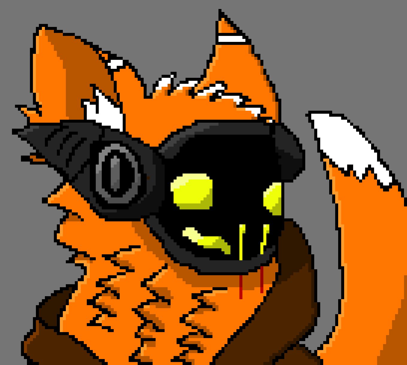 [792c84] *chops up a peice of a hotdog* Here... -Tim