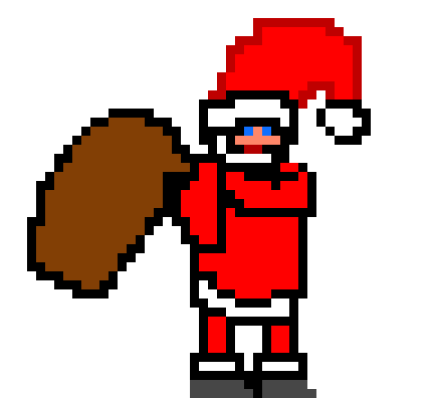 [9664c4] Pixel Santa Is Coming To Town