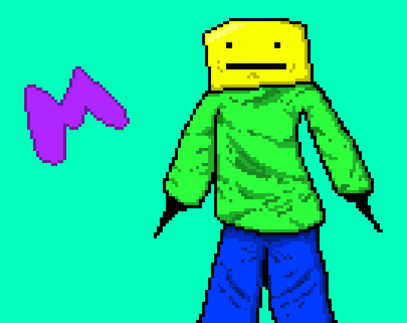 [649be6] I drew M, because he looked cool and i felt like it.  :)                              -Goopi