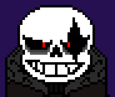 [c7b058] *He pulls out a sharp bone and stabs him multiple times the attaches something to gaster*
