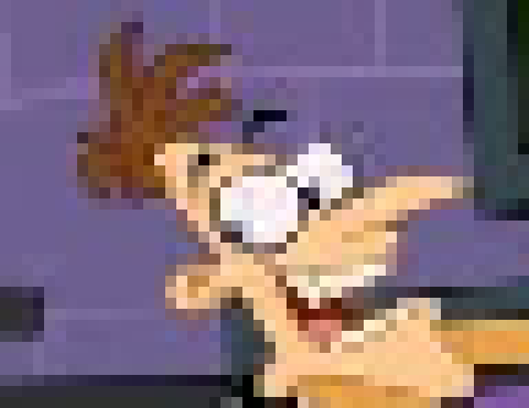 [1f86ca] I'm bored so I'm gonna use this old inator I have its called the horns-inator......wonder what that means anyways *shoots the next poster with a beam from the machine*