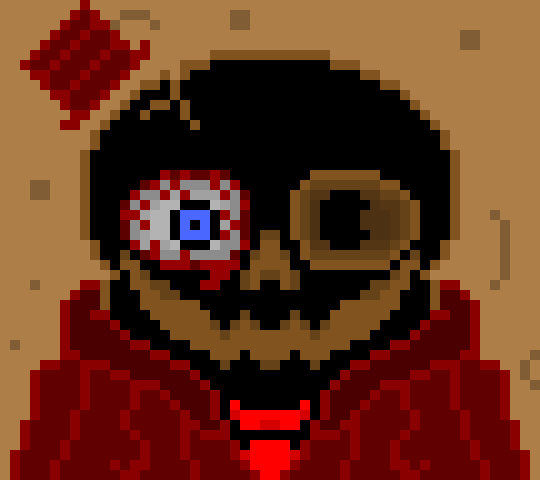 [1f3140] i notice that one of the chriss right eye is green