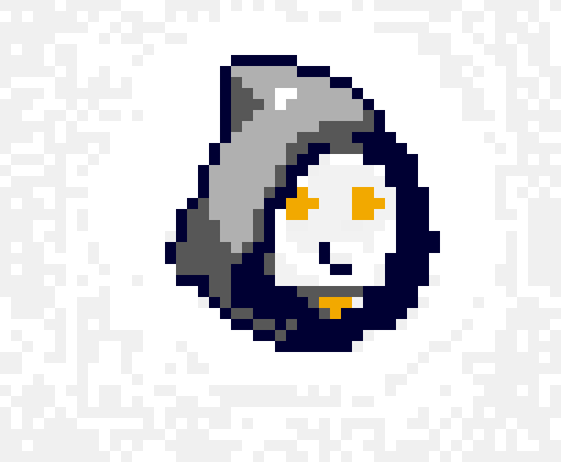 [dfb43a] Reaper Overwatch Pixel Face 