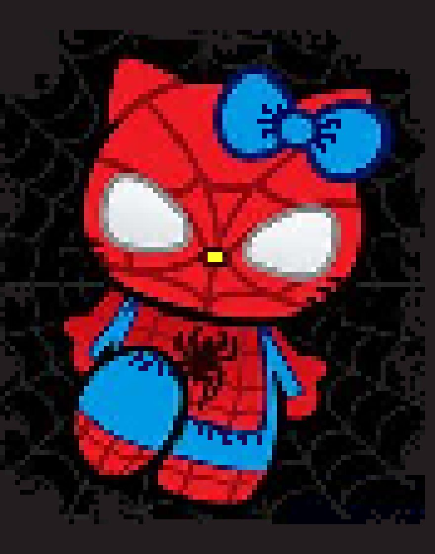 [85c139] Spider Man<3Hello Kitty #2