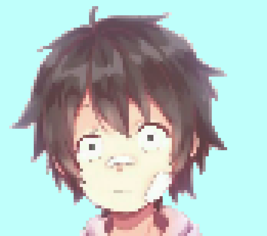 [48193a] ((OH GAWD HE HAS A MACHETE!?)) *hand over mouth*-(Bx)