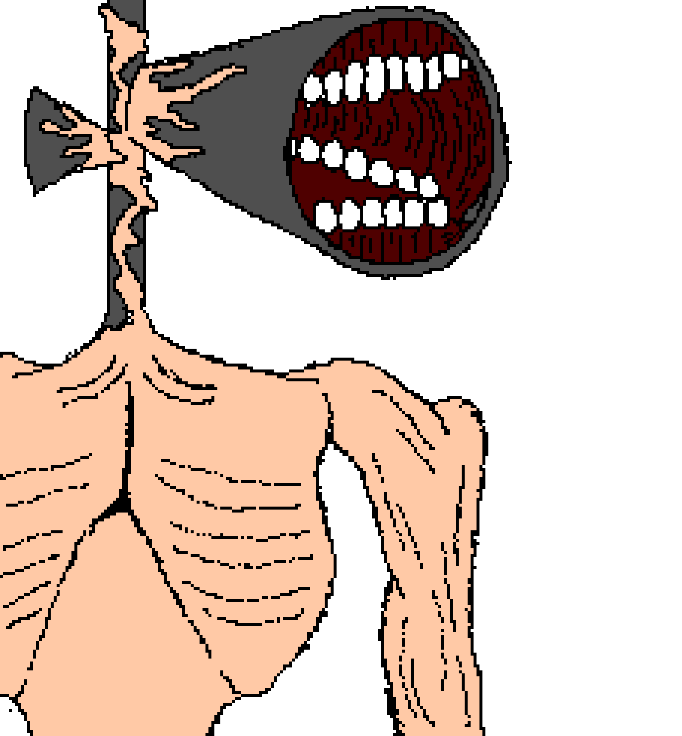 [d9ae9c] SirenHead up close