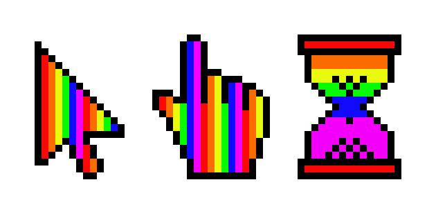[717cdd] rainbow mouse cursor