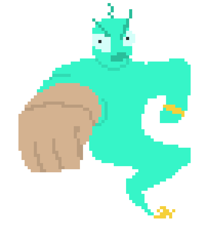 [842b0a] Genie Punch Back