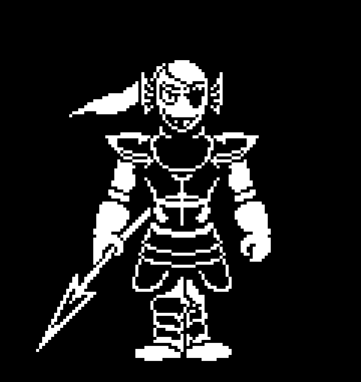 [ae7510] Sans: u have thoughts on dis, it my first undyne sprite btw