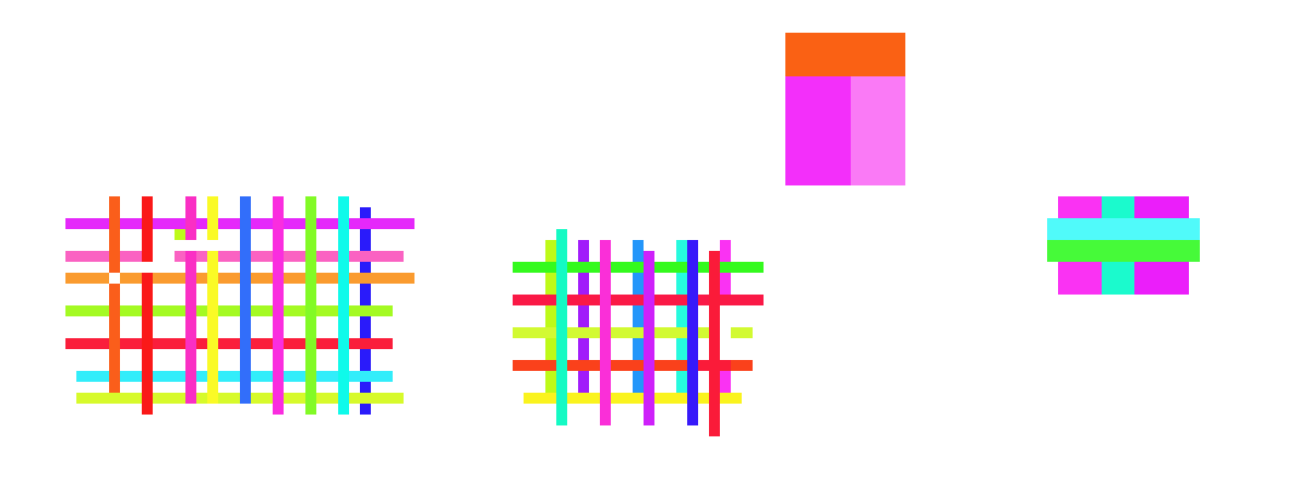 [8ae900] tegido 2 y3 y  librito de colores
