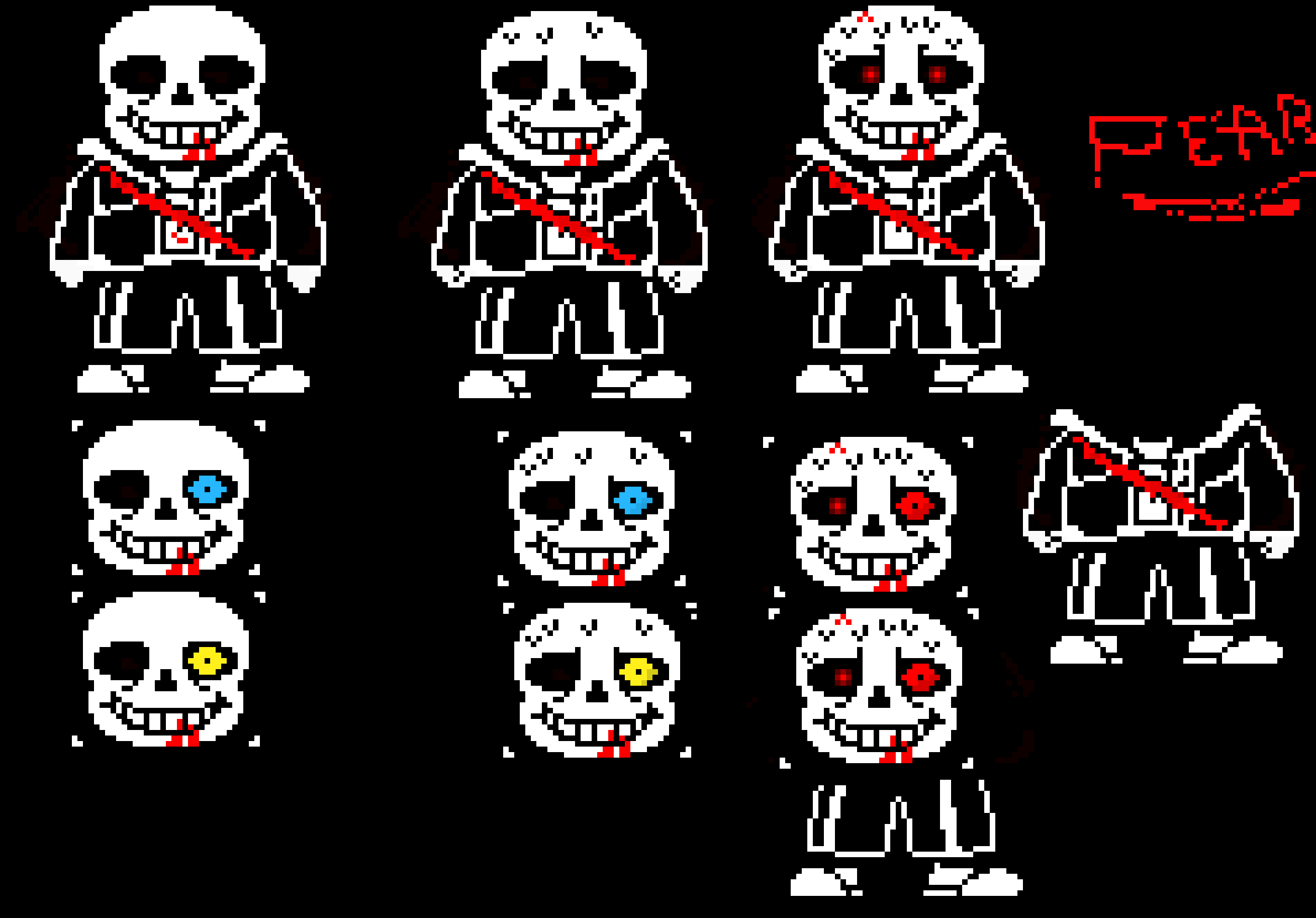 [d81aa9] Undertale Sans neutral route phase 3 my take (in developpement