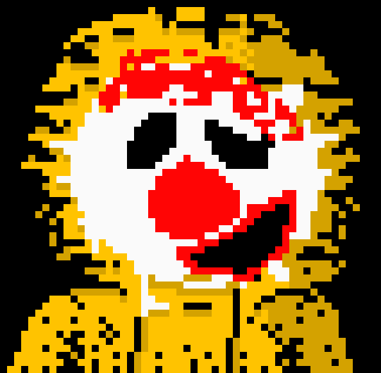 [53a360] Golden Clown Sans lol
