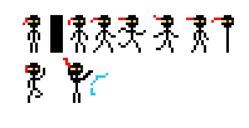 [748073] Ninja Game Sprites