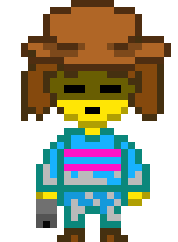 [071788] it hasn't even been a full 8 hours and I'm already wanting to remake these frisk sprites.