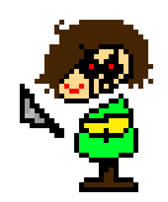 [9664c4] Mad Dummy as Chara