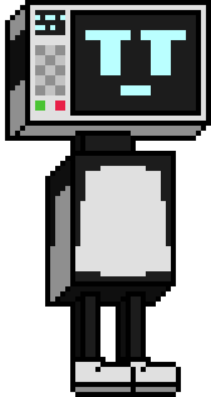 [ca38aa] funny microwave guy with no arms - APL