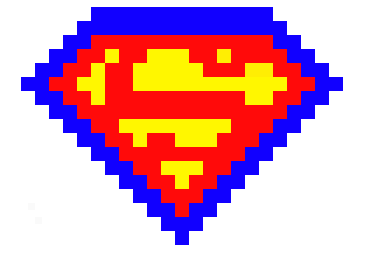 [9664c4] Superman Symbol Sprite