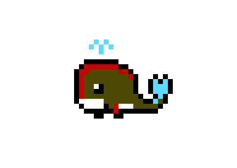 [e3be5b] Pixel Whale