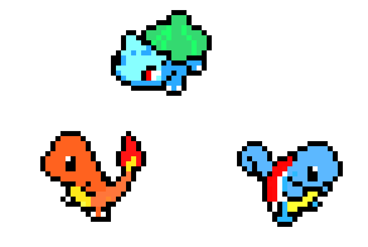[9664c4] starters pokemon
