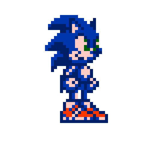 [1cc751] Sonic  NES  Modern Sonic