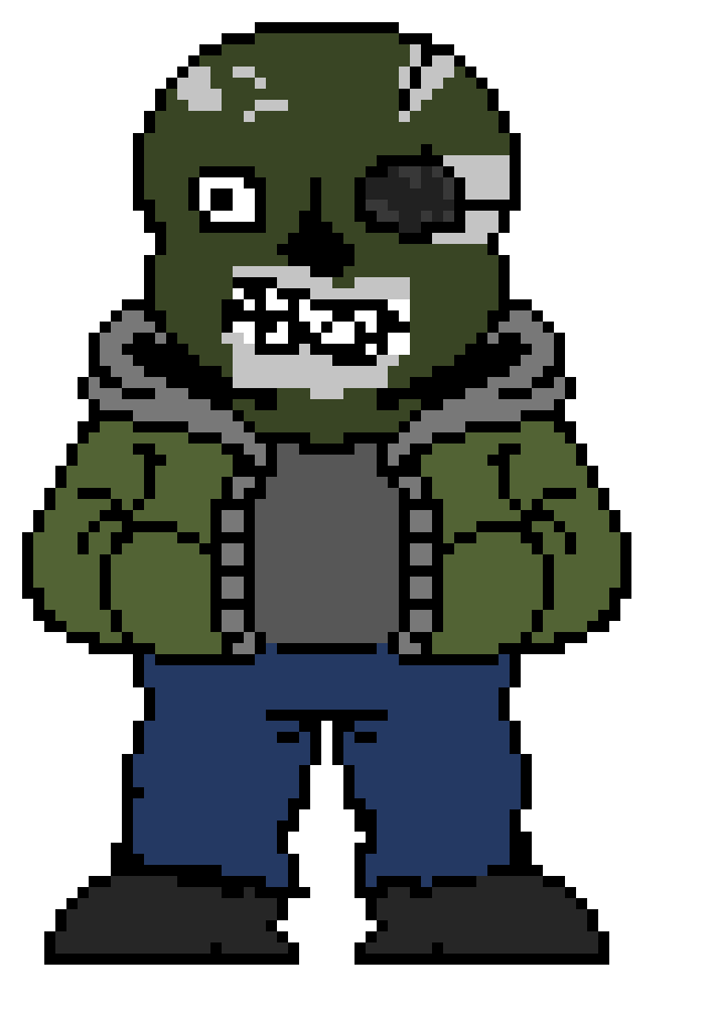 [84230f] fridaytale jason (sans) unmasked zombie