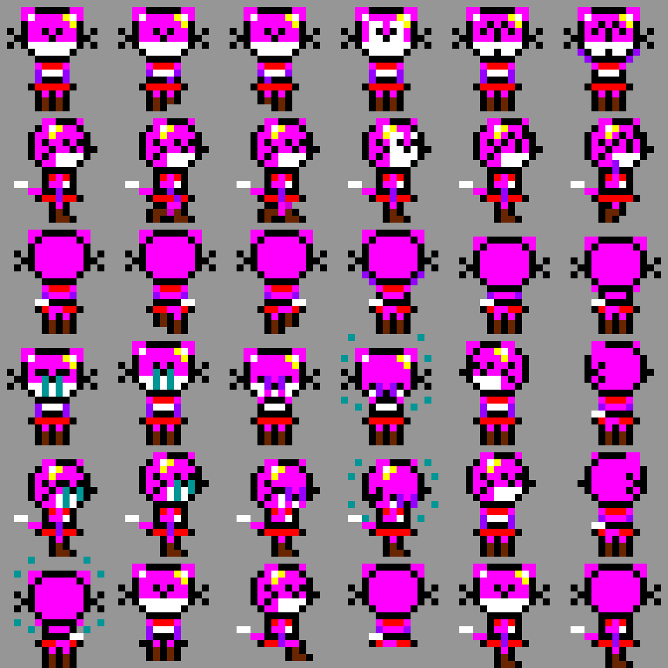 [cb38c5] Giggly The Cat RPG Sprite Animations
