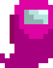 [1a18a3] Pink Ghost [Among Us] (LunaSilverPelt