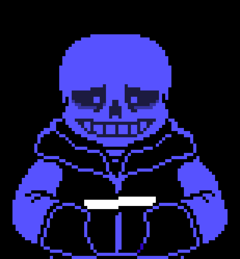 [55e4e5] -Bumps into dust sans- -NegaTale!Sans