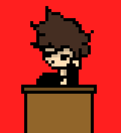 [94021a] jasper at a desk