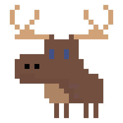 [b36b8d] pixel moose