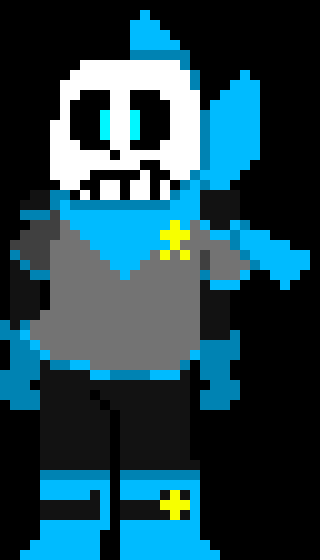 [2b9834] stands across room)--blueberry/shadow