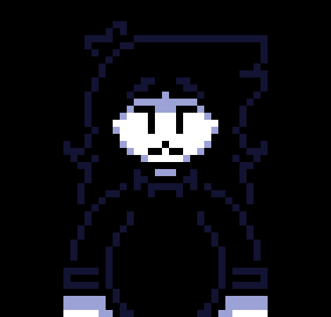 [77b851] Well at least two people actually noticed me.. Would it be easier if I.. ahem. | -Grim