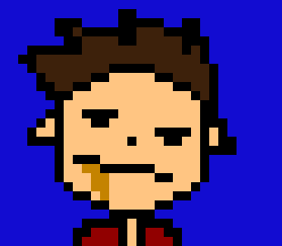 [792c84] *throws the whiskey bottle at his wall* -Adam