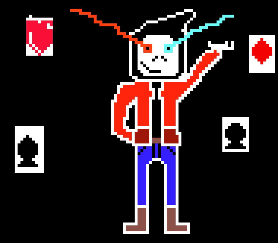 [9664c4] Blackjack Undertale Sprite