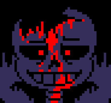 [7ce906] *(Also at the park.) -HorrorTale Sans