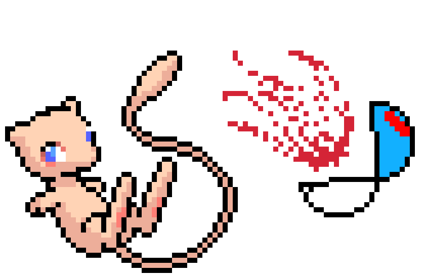 [9664c4] My Mew and pokeball 