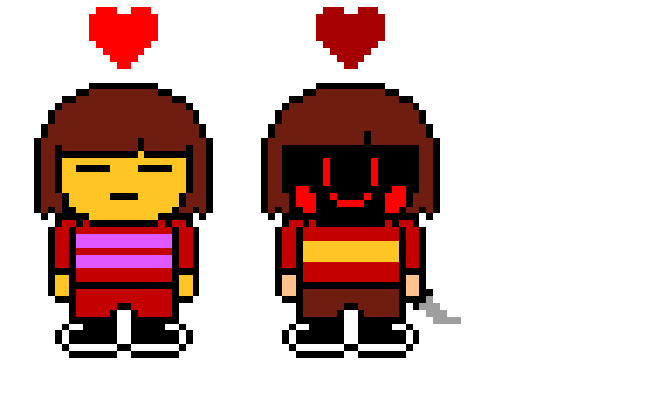 [9664c4] SoulTraits Frisk and Chara