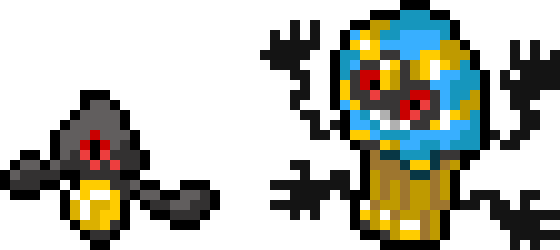 [a4f1d3] Yamask Pixel Art