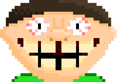 [fbde29] Green and Orange.