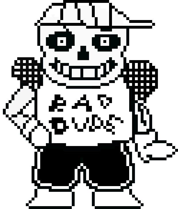 [9664c4] Underswap/Blueberry Sans Rad Dude