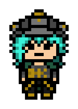 [d5d35e] danganronpa pixel sprite Yuuta Shibasaki